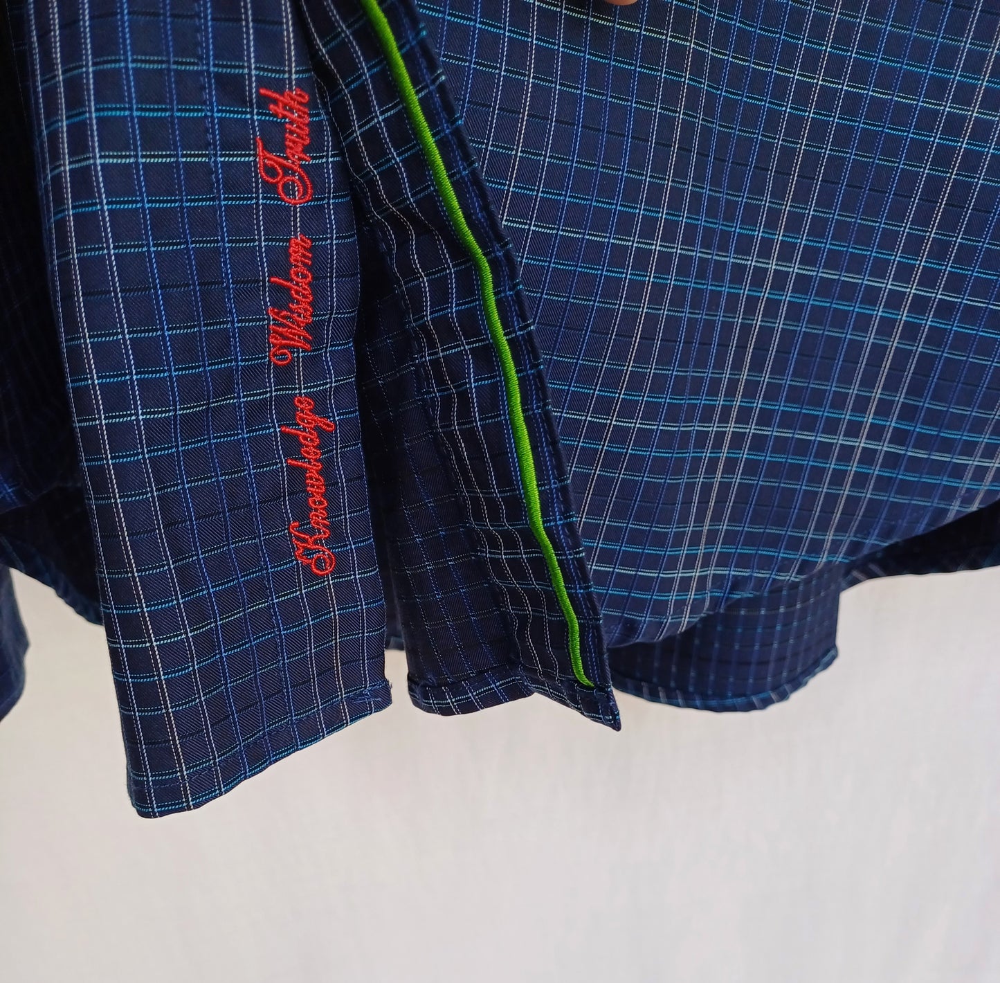 New With Tags $228 Robert Graham Classic Fit Check Shirt Mens L