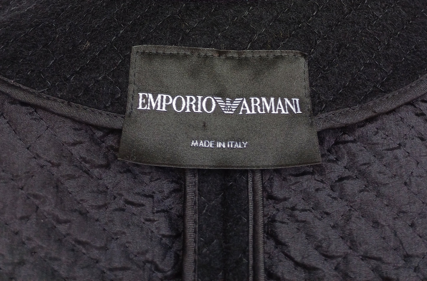 Emporio Armani Fall 2009 Womens Snap Wool Jacket Size 40