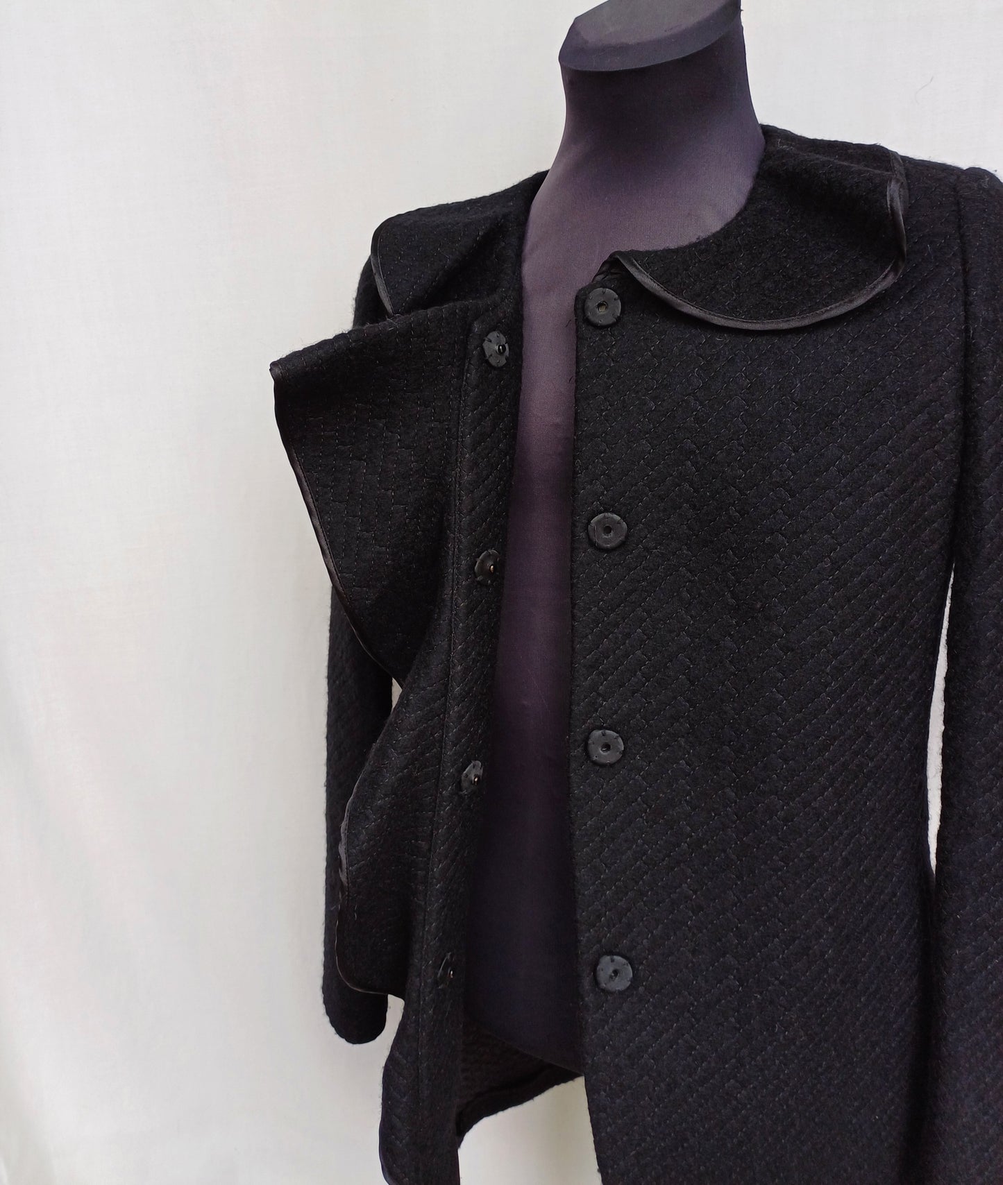 Emporio Armani Fall 2009 Womens Snap Wool Jacket Size 40