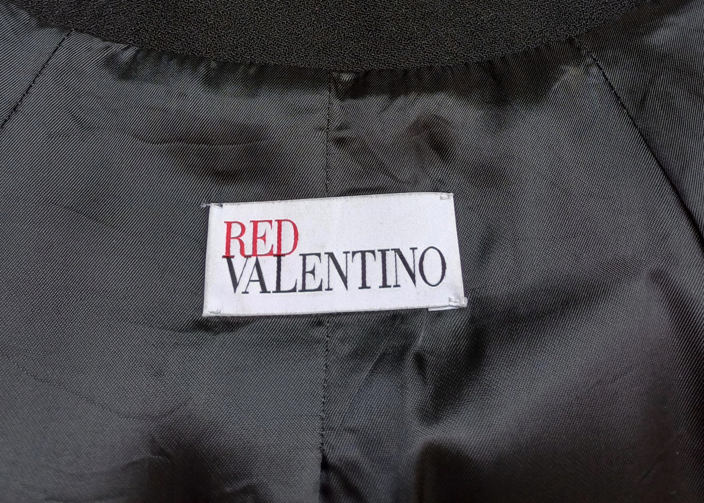 Red Valentino Womens Wool/Viscose Snap Jacket Size 42