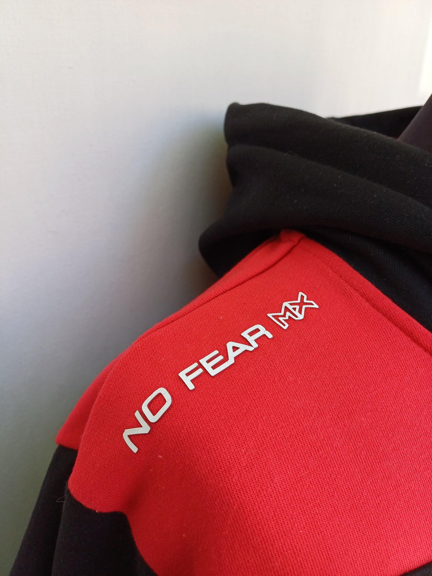 No Fear Motocross MX Pullover Hoodie Mens S