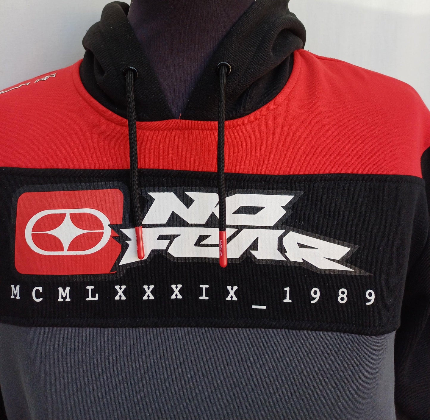 No Fear Motocross MX Pullover Hoodie Mens S