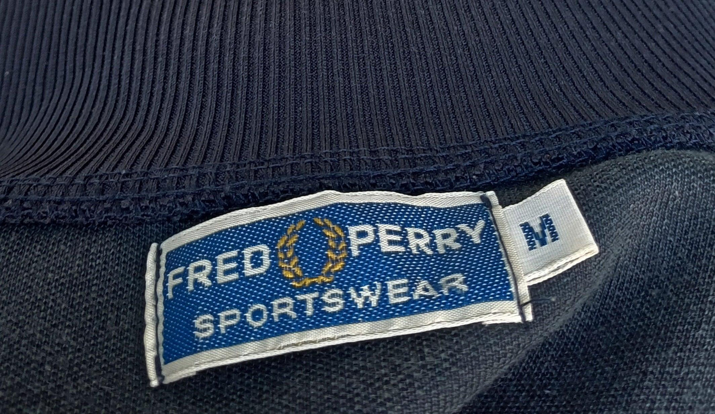 Fred Perry Sportswear Army Patch Track Top Jacket Mens M