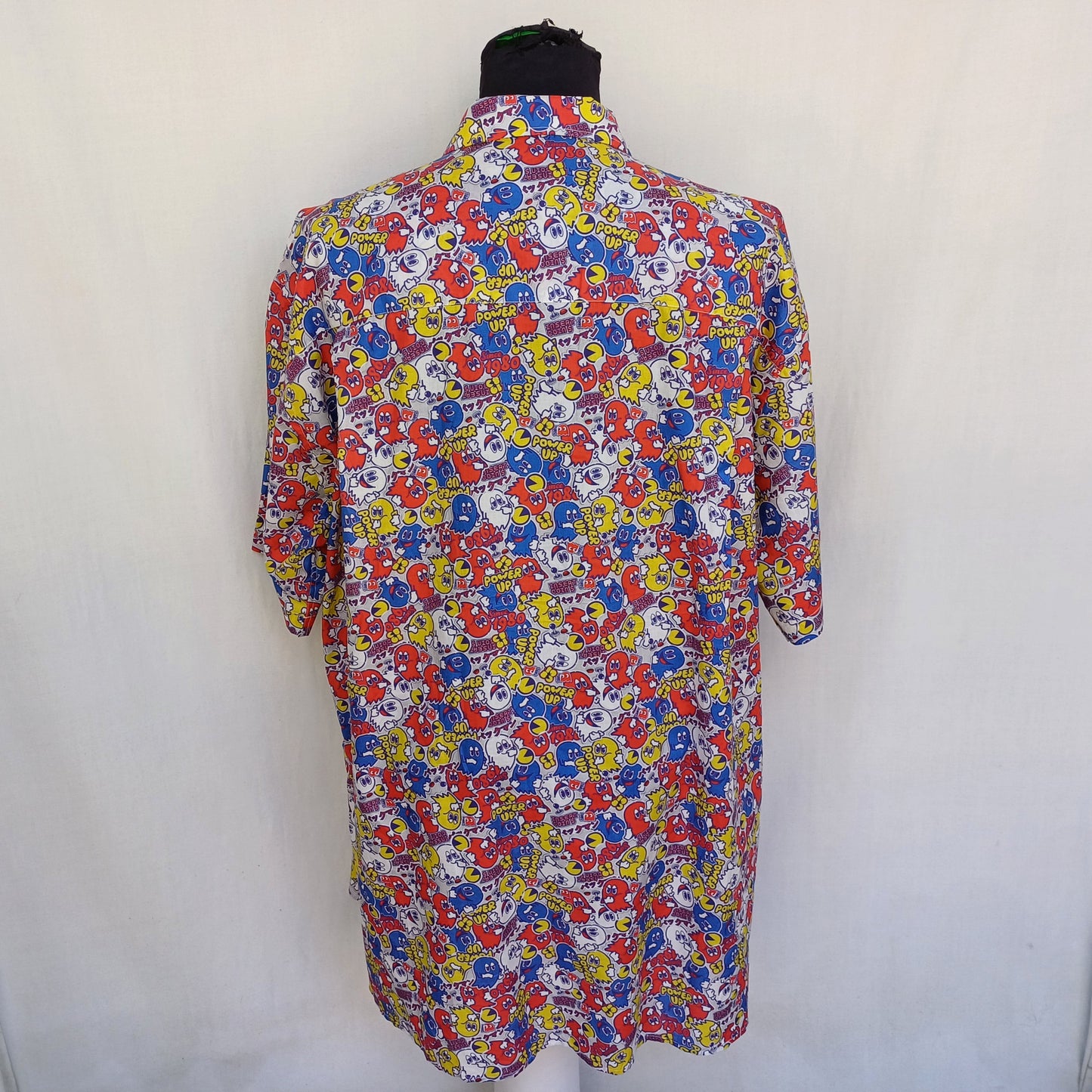 Brava Fabrics X Pac Man Cotton Button Shirt Mens 3XL