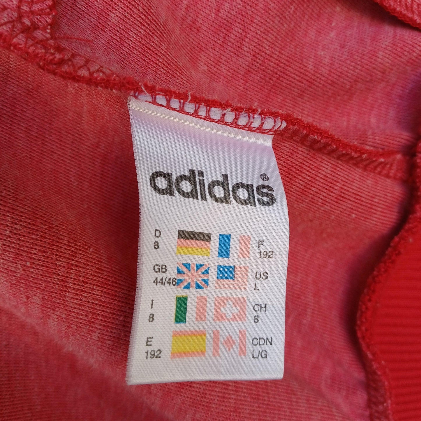 Vintage 90s Adidas Track Top Jacket Mens L