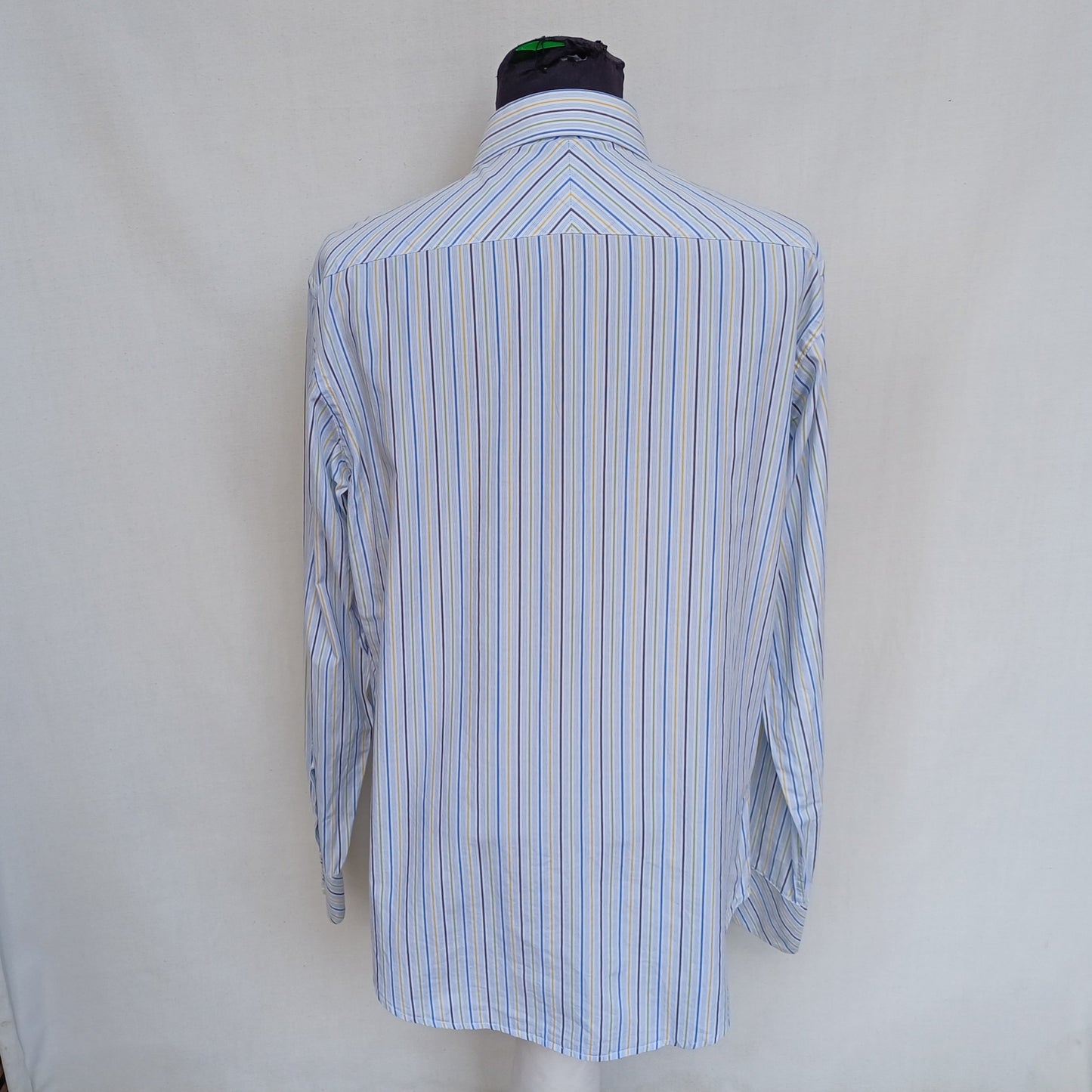 Katharine Hamnett London 100% Cotton Button Shirt Size 42/16.5