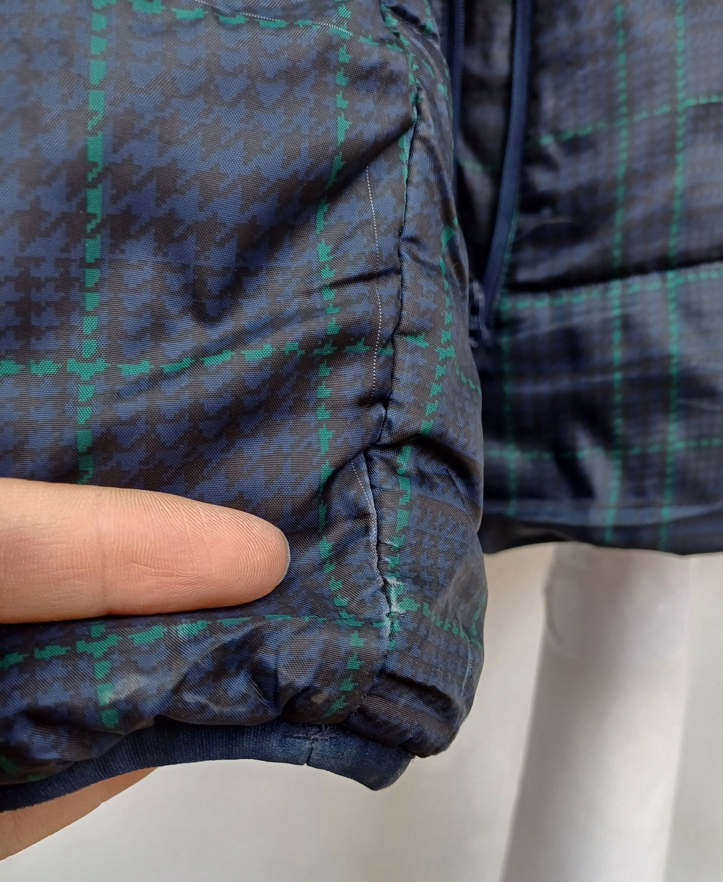 Adidas Originals 2019 Padded Tartan Jacket Mens M