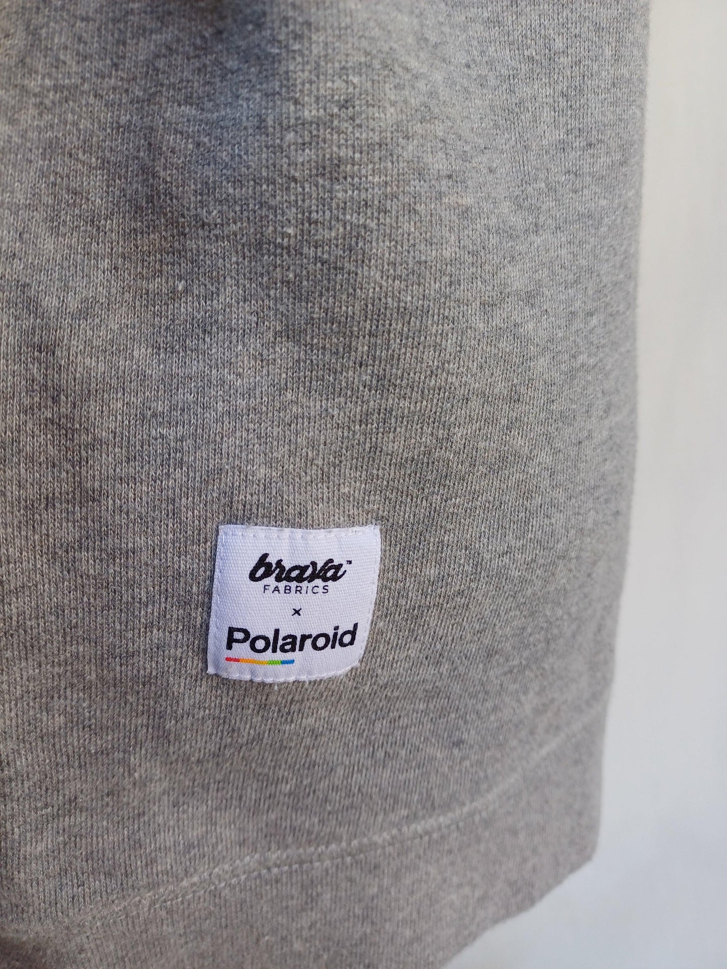 Brava Fabrics X Polaroid Cotton Crew Neck Sweatshirt Size XL