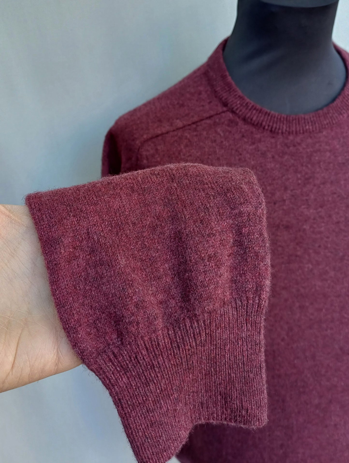 M&S Extra Fine Lambswool Pullover Sweater Mens L