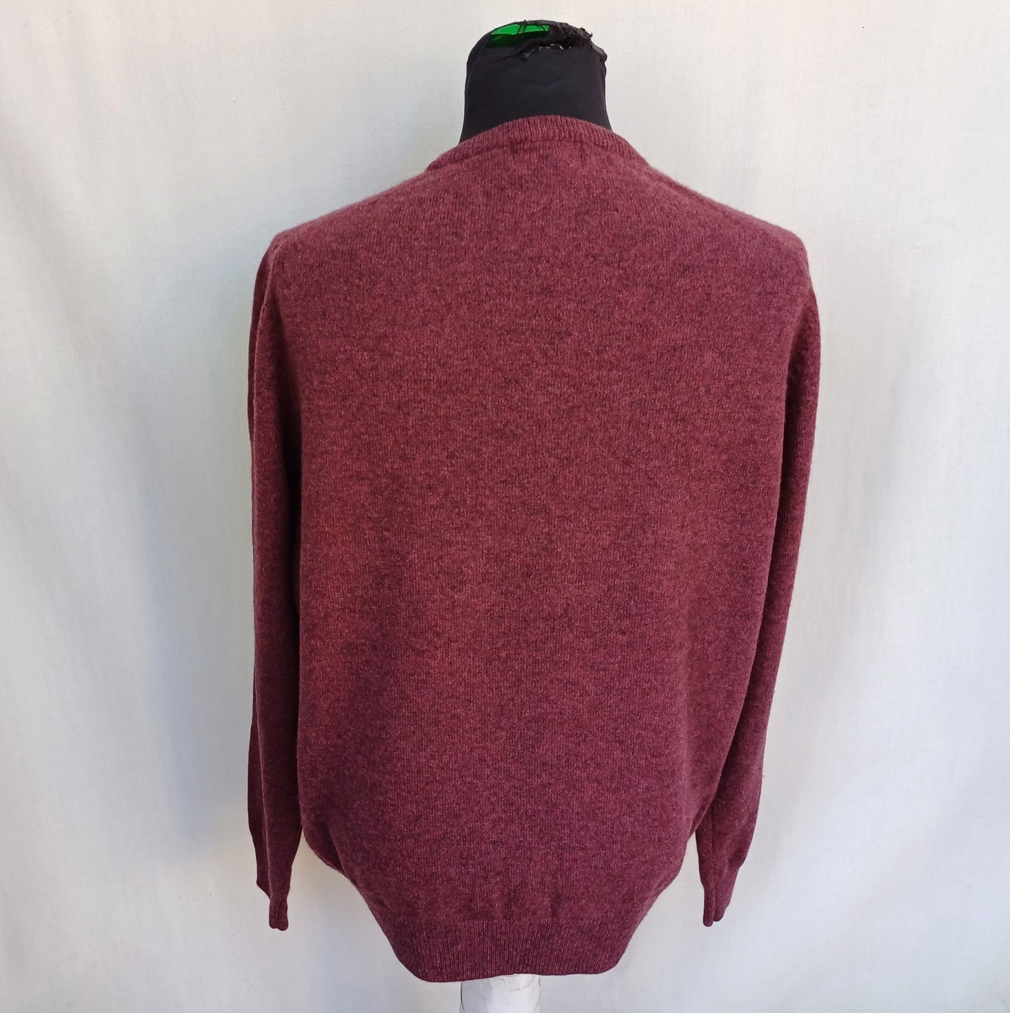 M&S Extra Fine Lambswool Pullover Sweater Mens L