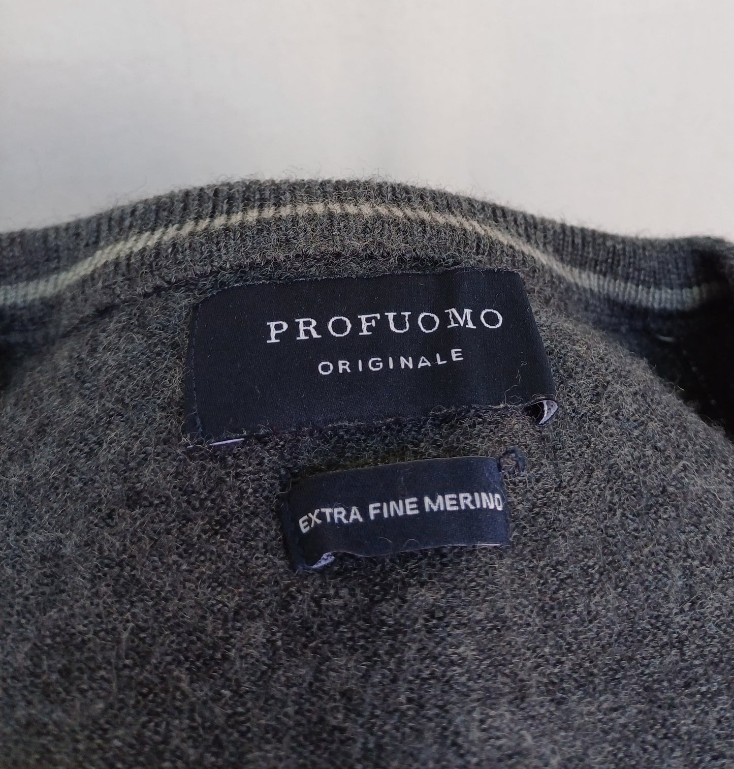 Profuomo Originale 100% Merino Wool Pullover Sweater Mens S