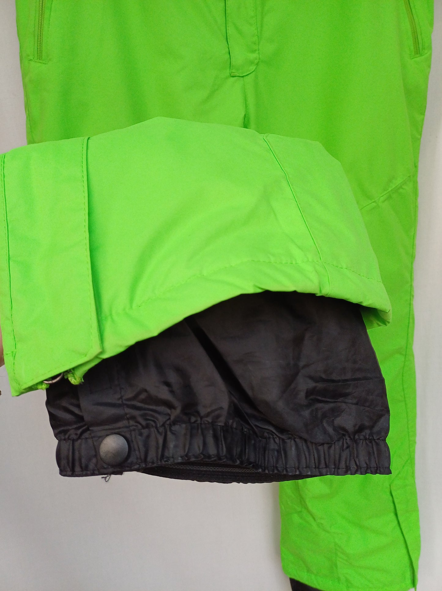 Crivit Thinsulate Mens Ski Pants Neon Green Size 52