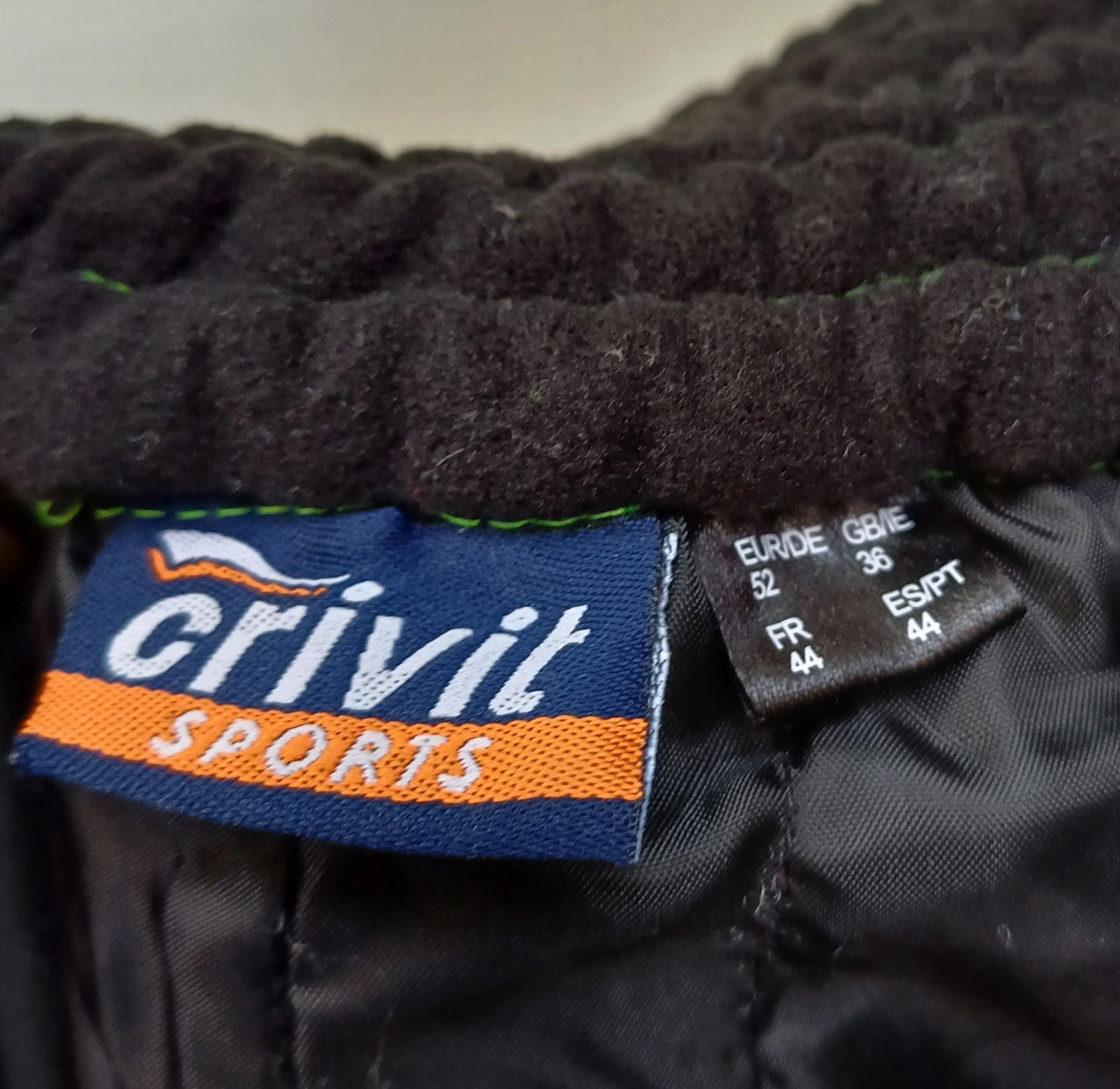 Crivit Thinsulate Mens Ski Pants Neon Green Size 52