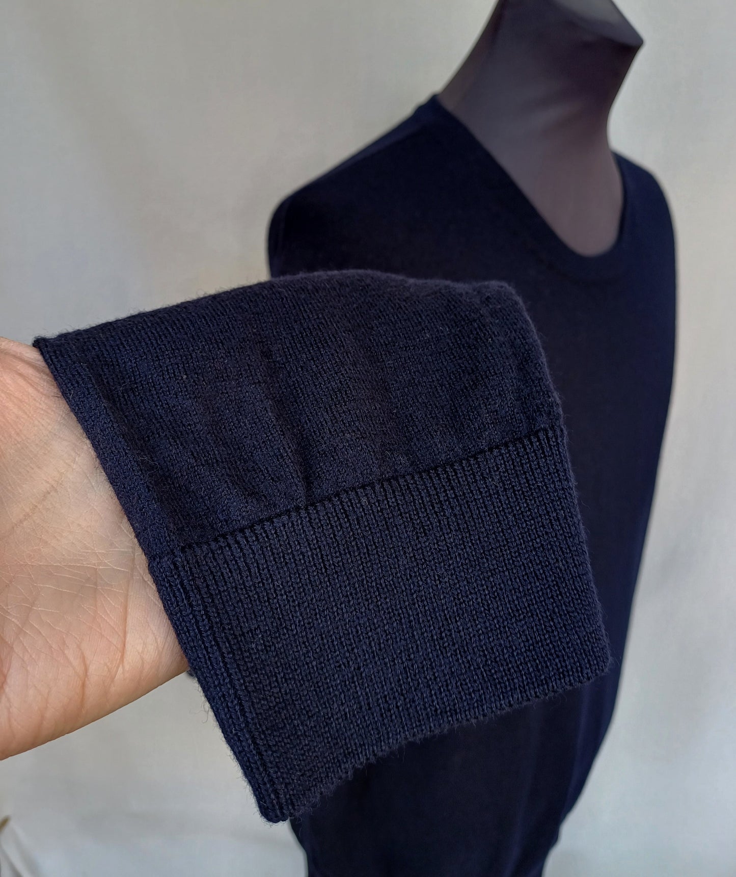 Jasper Conran Merino Wool Pullover Sweater Mens 2XL