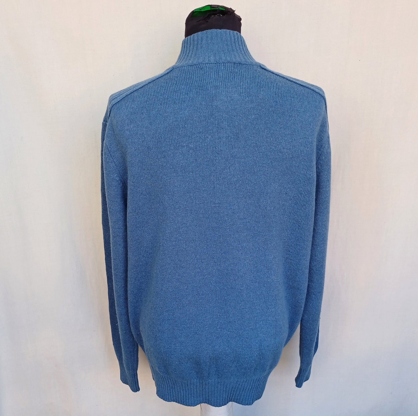 David Saddler Business Collection Wool/Cashmere Button Cardigan Sweater 54/Mens XL