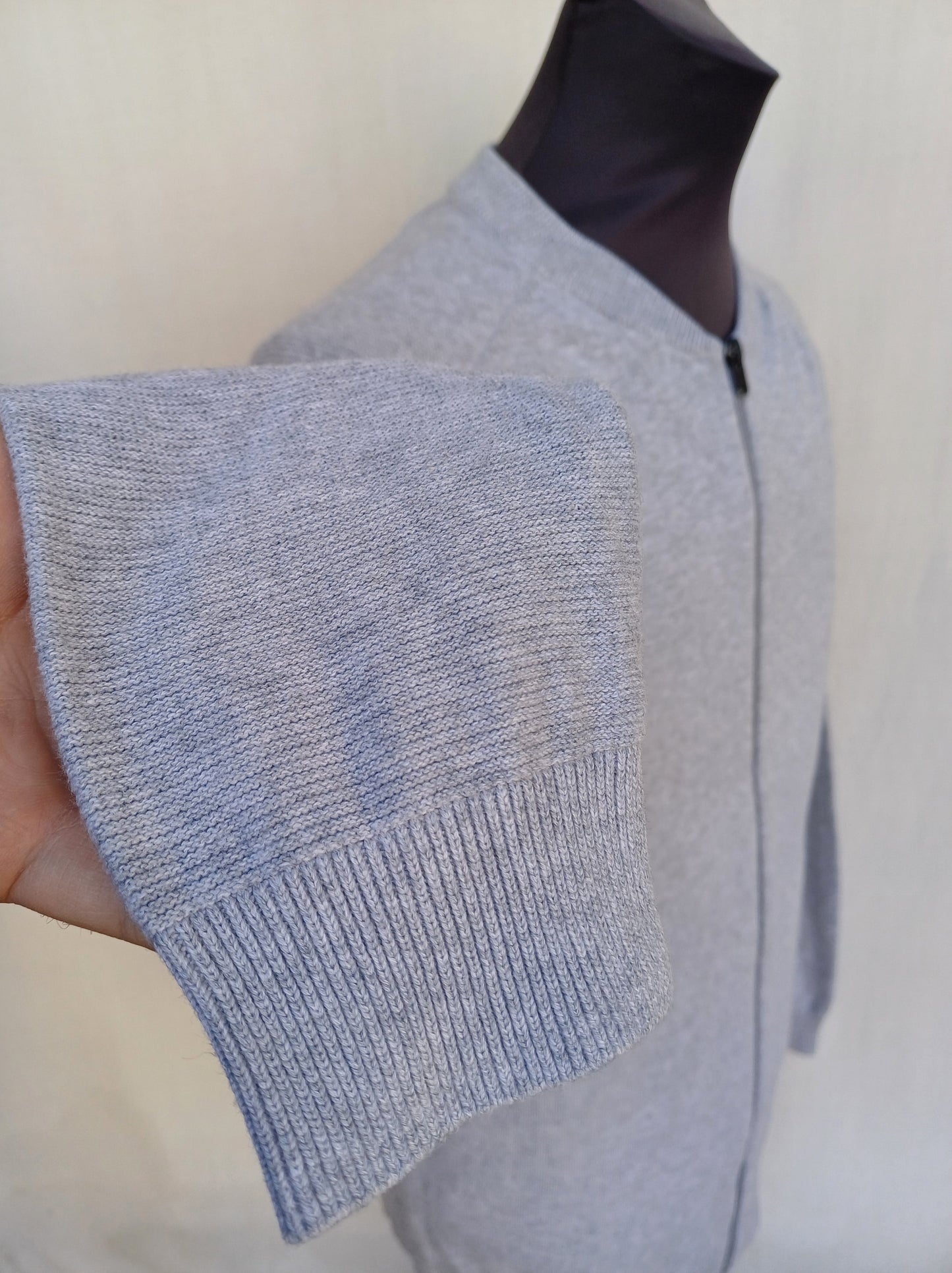 Jack&Jones Core Full Zip Cotton Cardigan Sweater Mens S