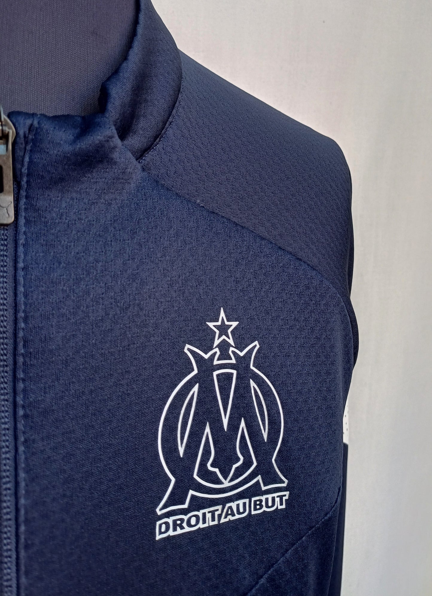 Olympique Marseille 2022/23 Puma Zip Training Sweater Mens XL