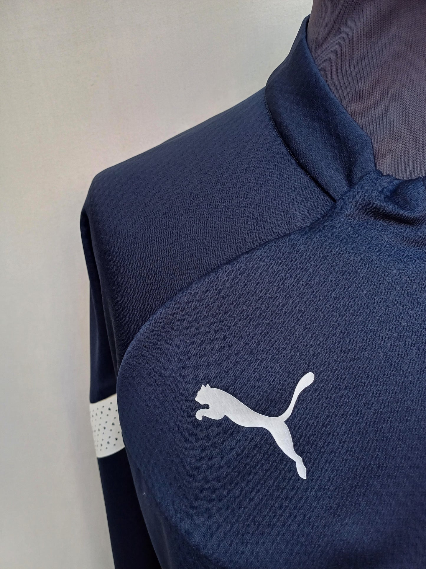Olympique Marseille 2022/23 Puma Zip Training Sweater Mens XL