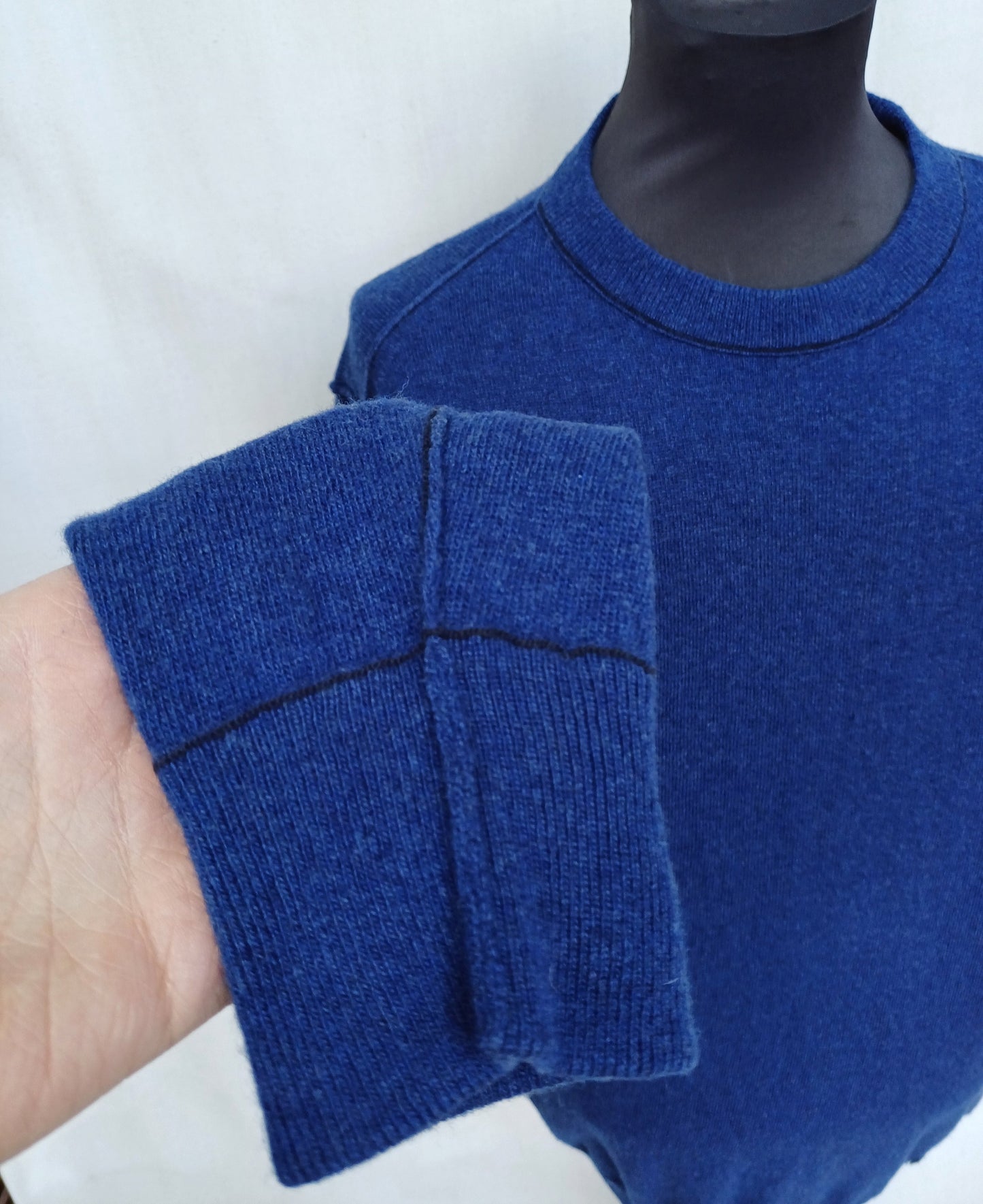 Bogner 100% Wool Crew Neck Pullover Sweater Size 54/Mens XL