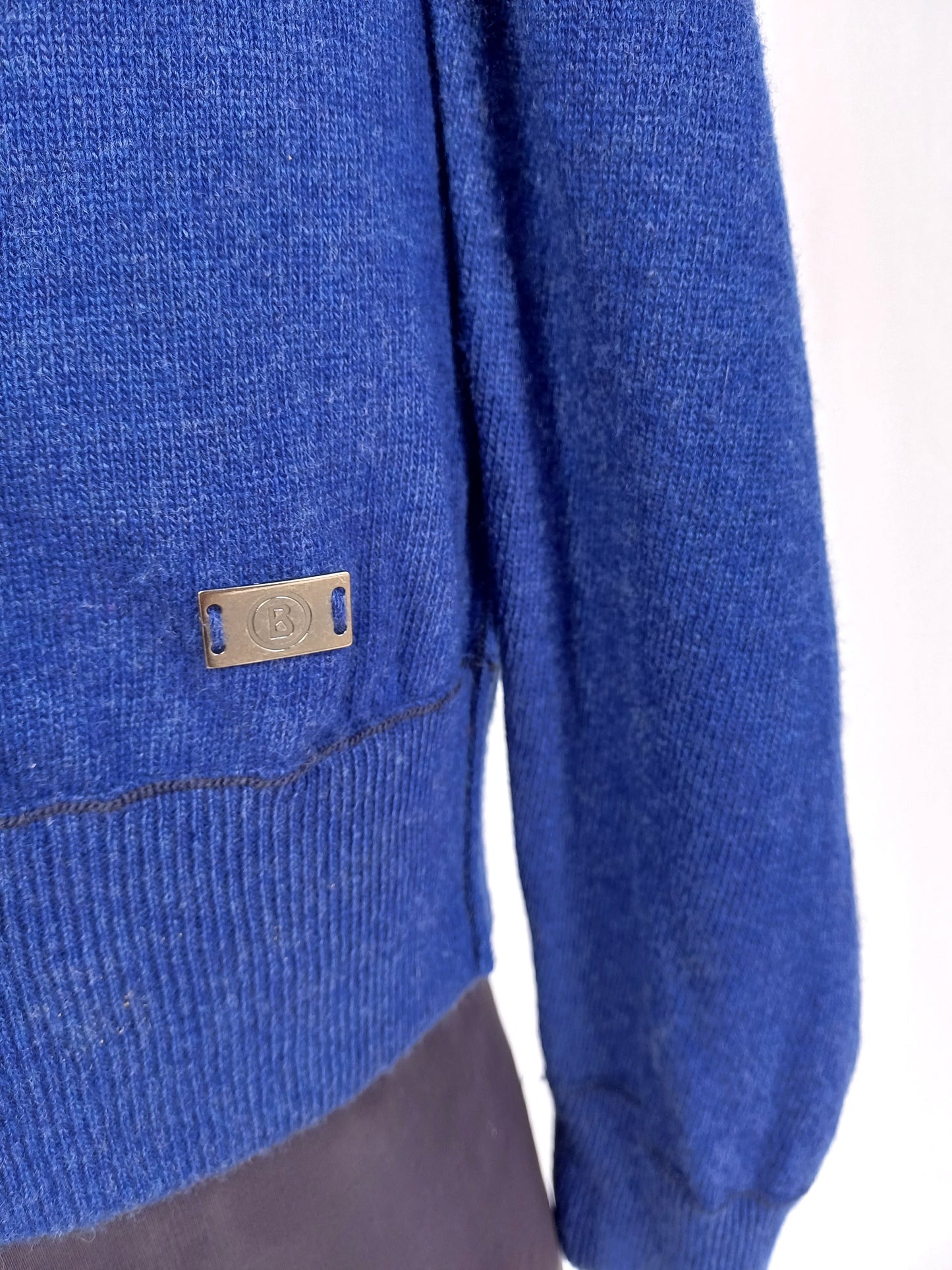 Bogner 100% Wool Crew Neck Pullover Sweater Size 54/Mens XL