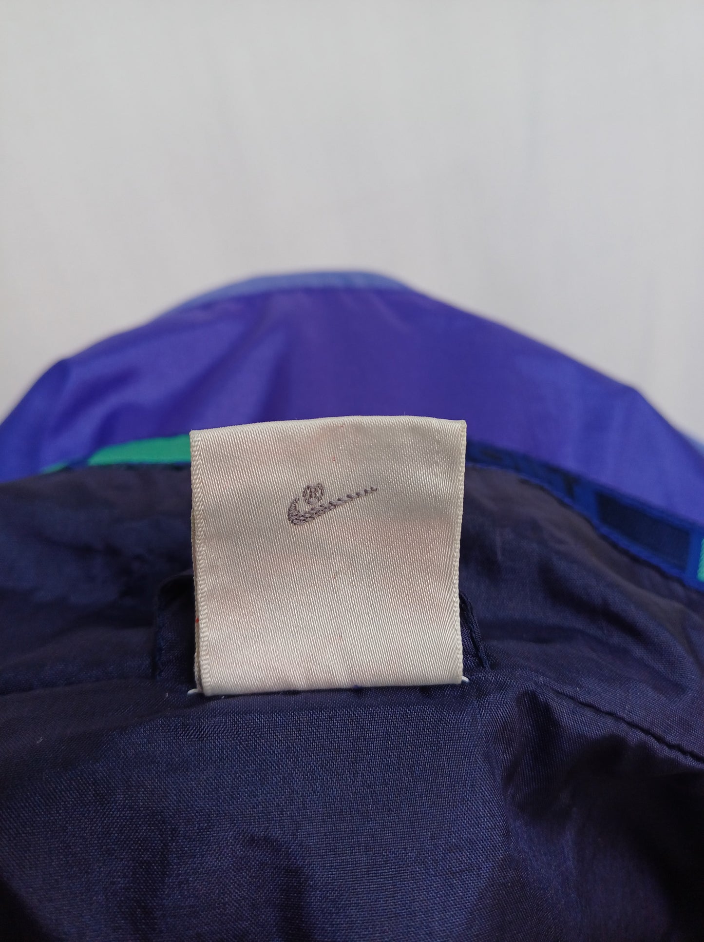 Vintage Nike Just Do It Big Logo Windbreaker Track Top Jacket Mens L