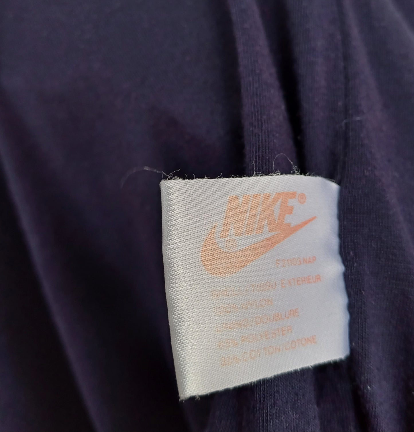 Vintage Nike Just Do It Big Logo Windbreaker Track Top Jacket Mens L