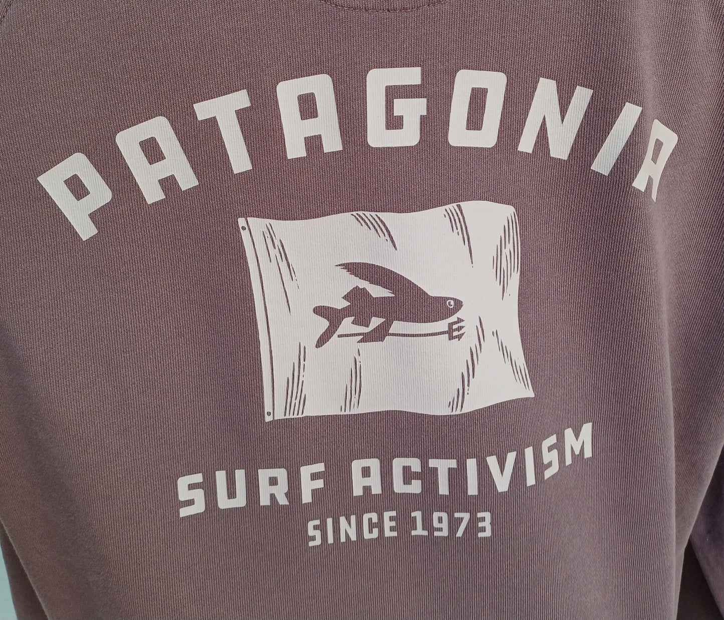 Patagonia Uprisal Surf Activism Crew Neck Cotton Pullover Sweatshirt Mens S