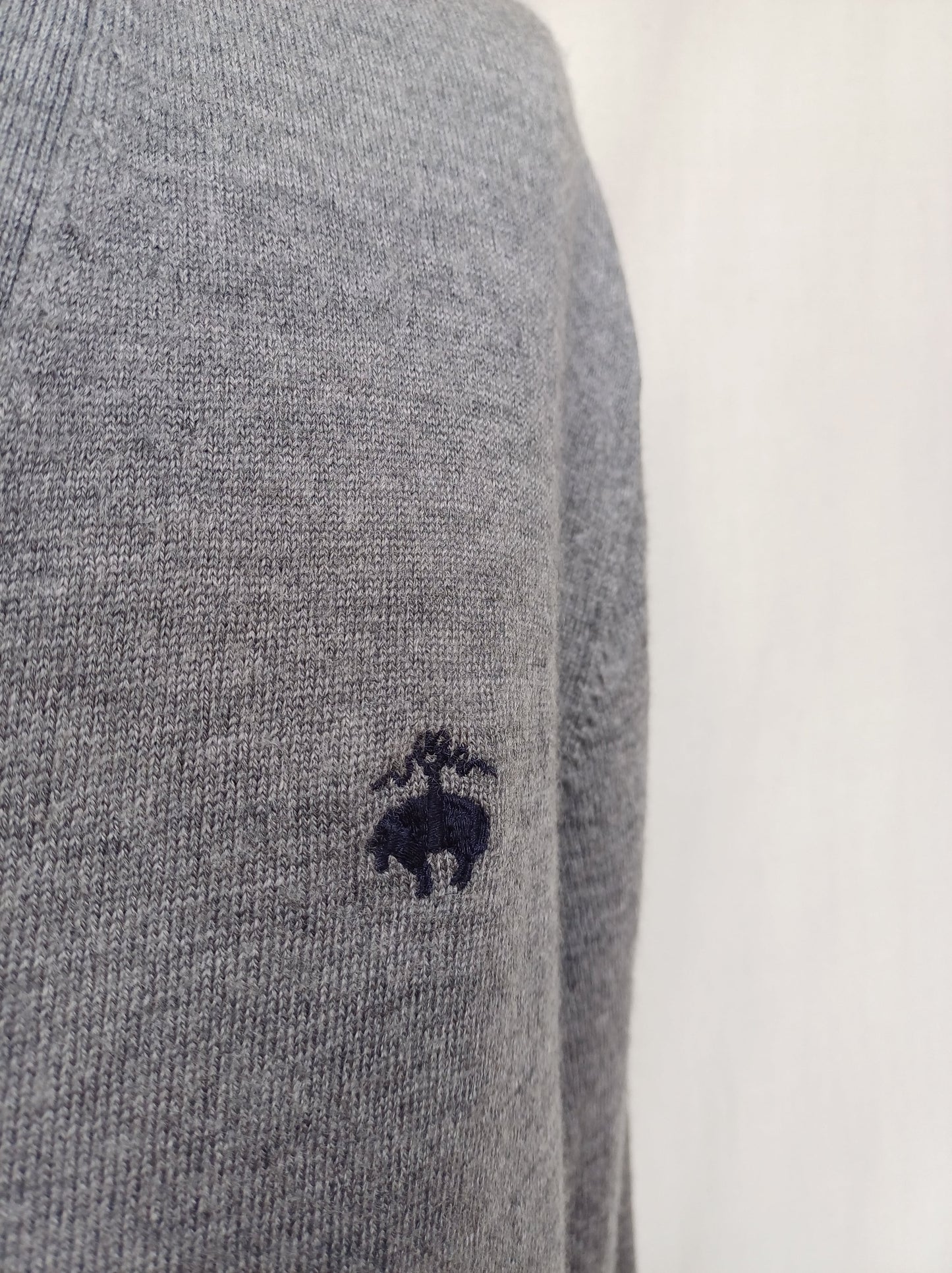 Brooks Brothers Merino Wool Button Cardigan Mens XL