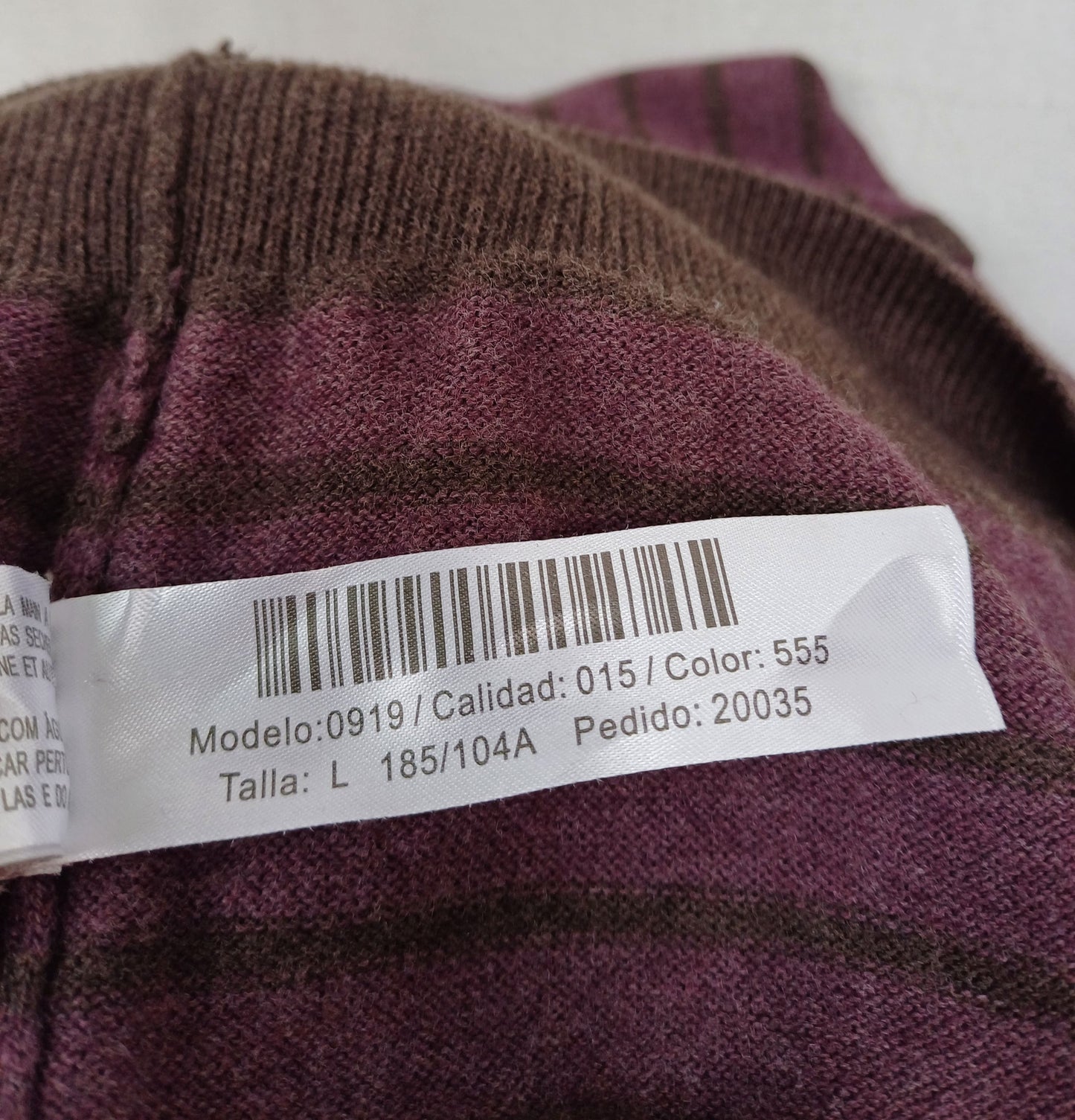 Massimo Dutti Button Cotton/Cashmere Sweater Mens L
