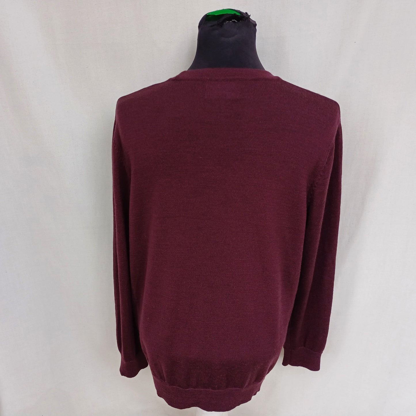 Fred Perry Merino Wool Button Cardigan Mens L