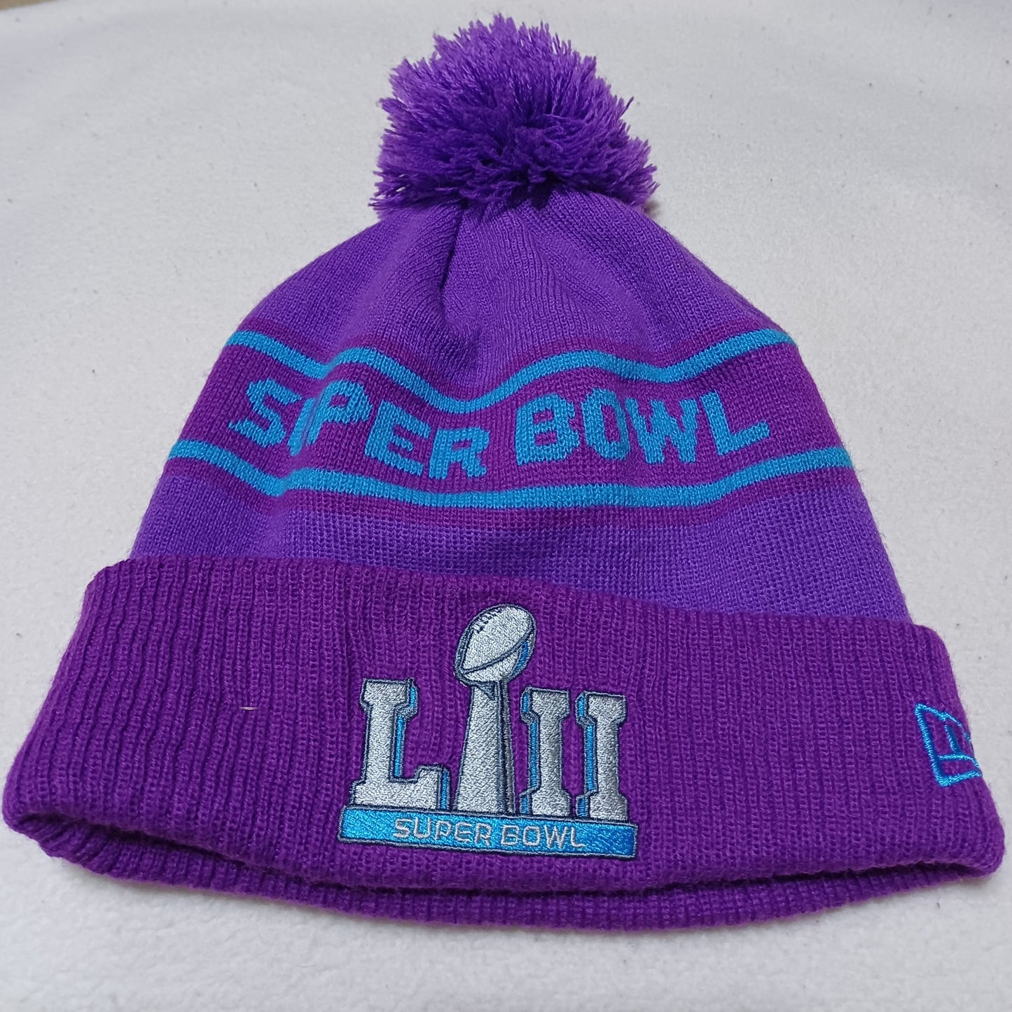 New Era Super Bowl 52 Winter Beanie Hat One Size Adult