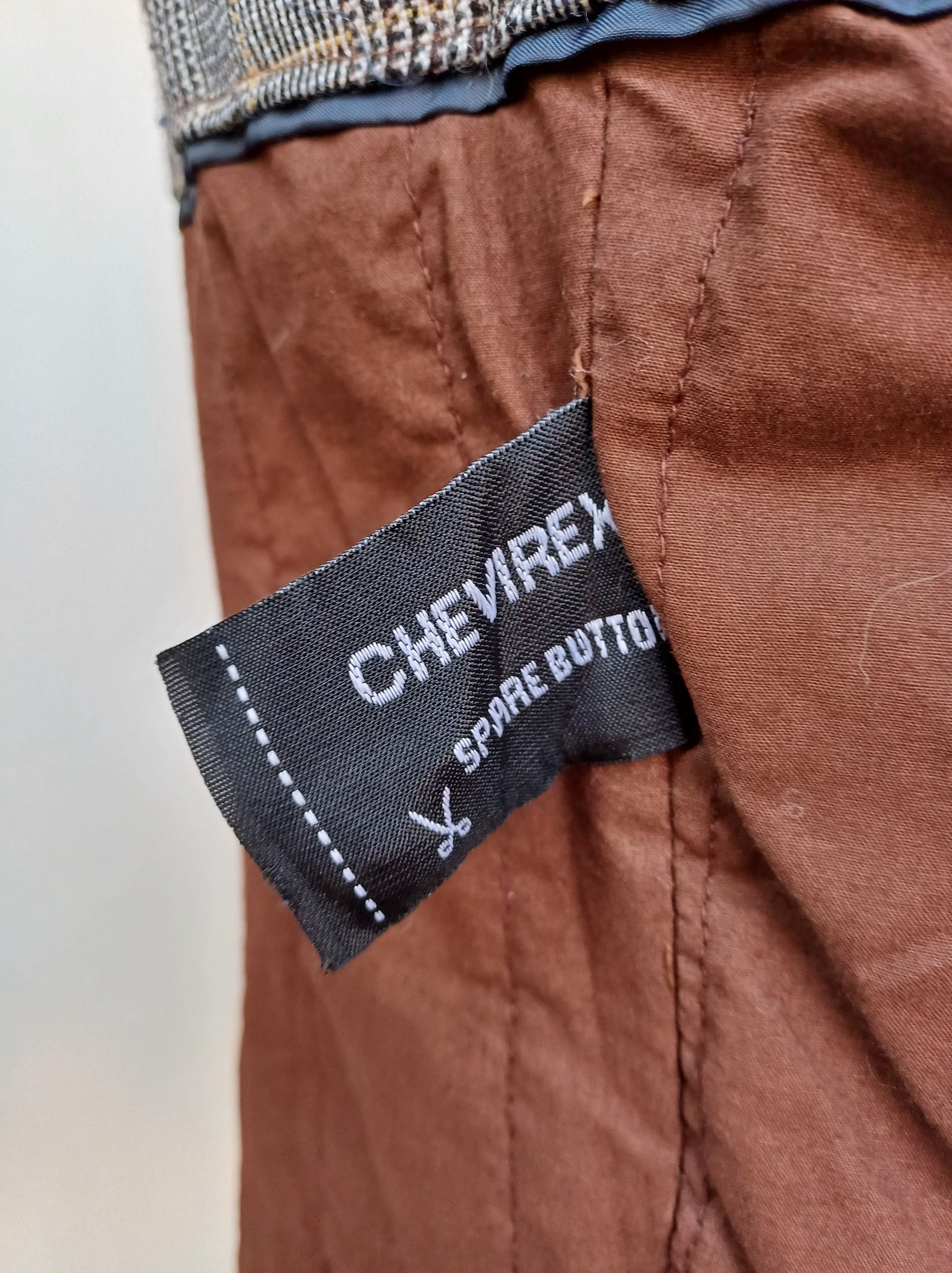 Chevirex Motorcycle Style Real Leather Jacket Mens 48/50