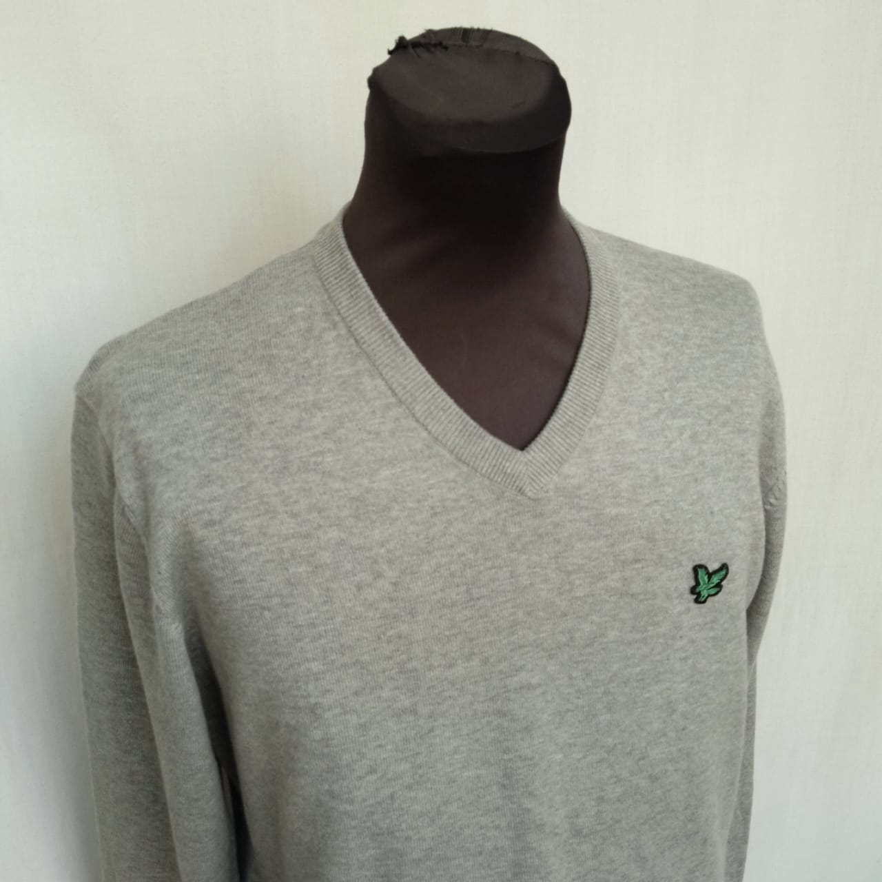 Lyle & Scott 100% Pima Cotton Pullover Sweater Mens L