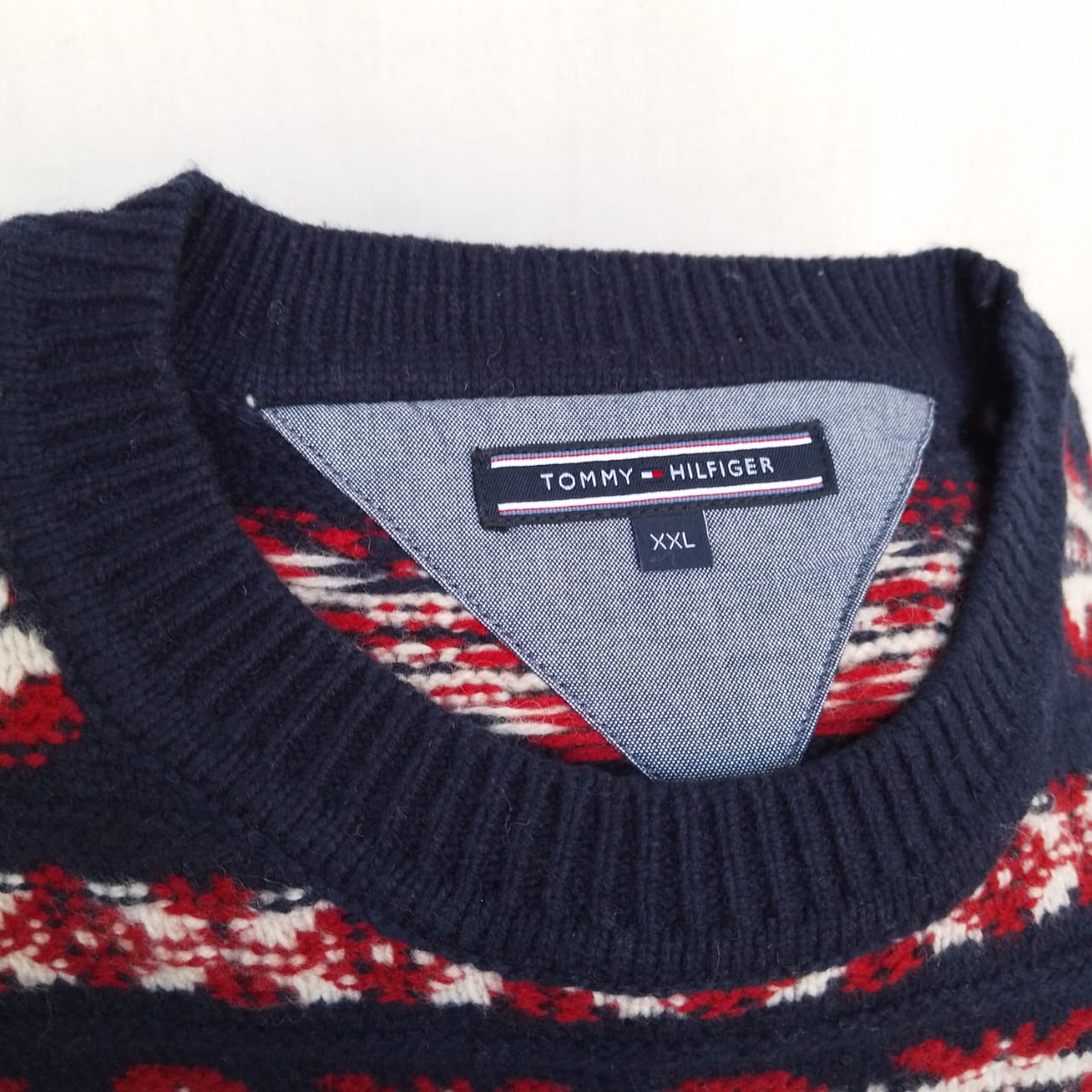 Tommy Hilfiger Wool/Nylon Pullover Sweater Mens 2XL