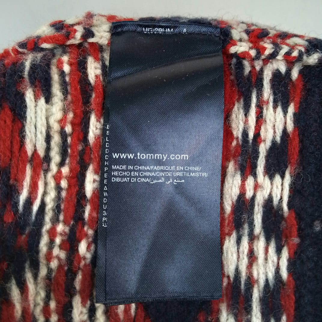 Tommy Hilfiger Wool/Nylon Pullover Sweater Mens 2XL