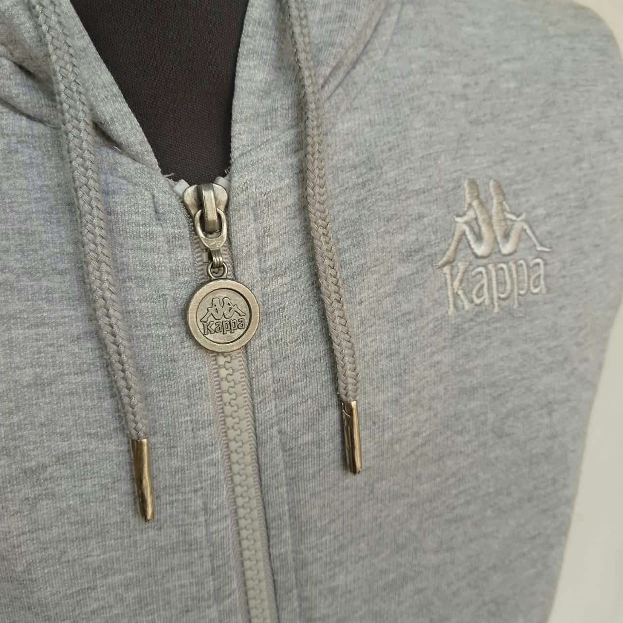 Kappa Full Zip Pullover Hoodie Mens S