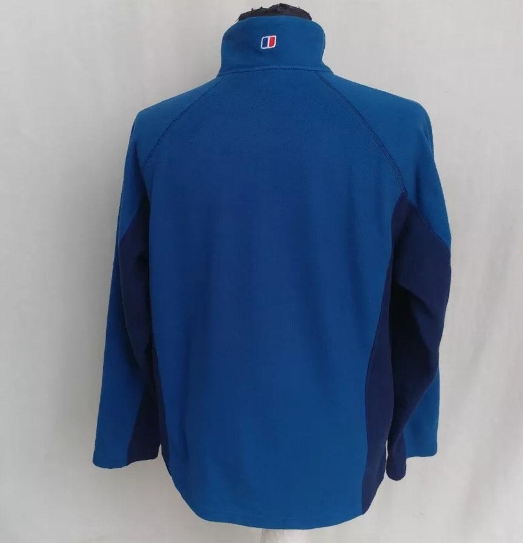 Lot Of 2 Berghaus Zip Pullover Fleece Jacket Mens M