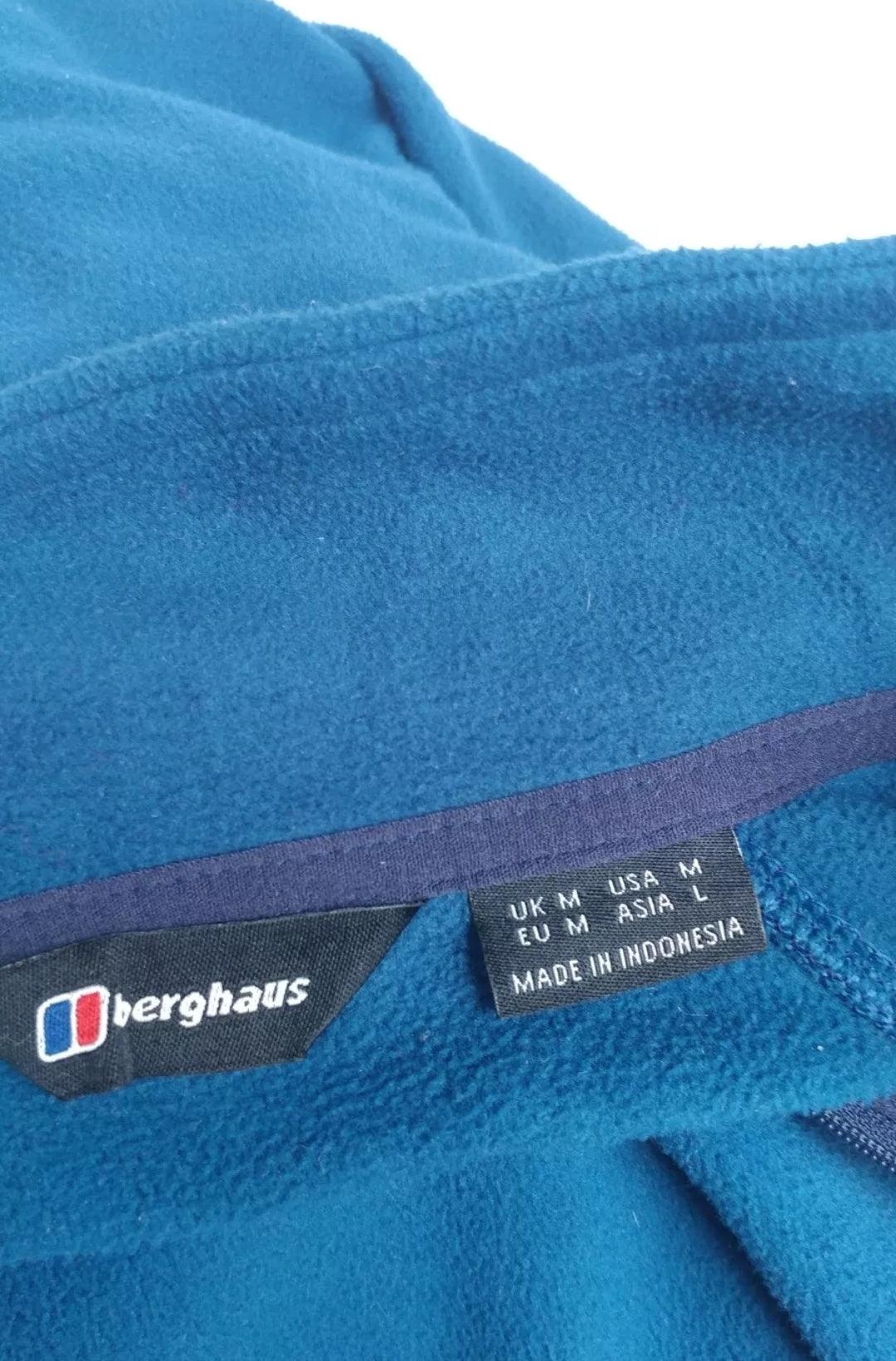 Lot Of 2 Berghaus Zip Pullover Fleece Jacket Mens M