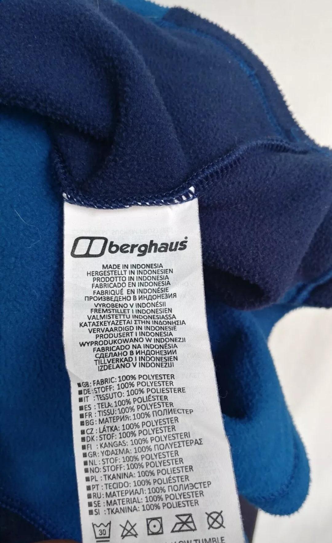 Lot Of 2 Berghaus Zip Pullover Fleece Jacket Mens M