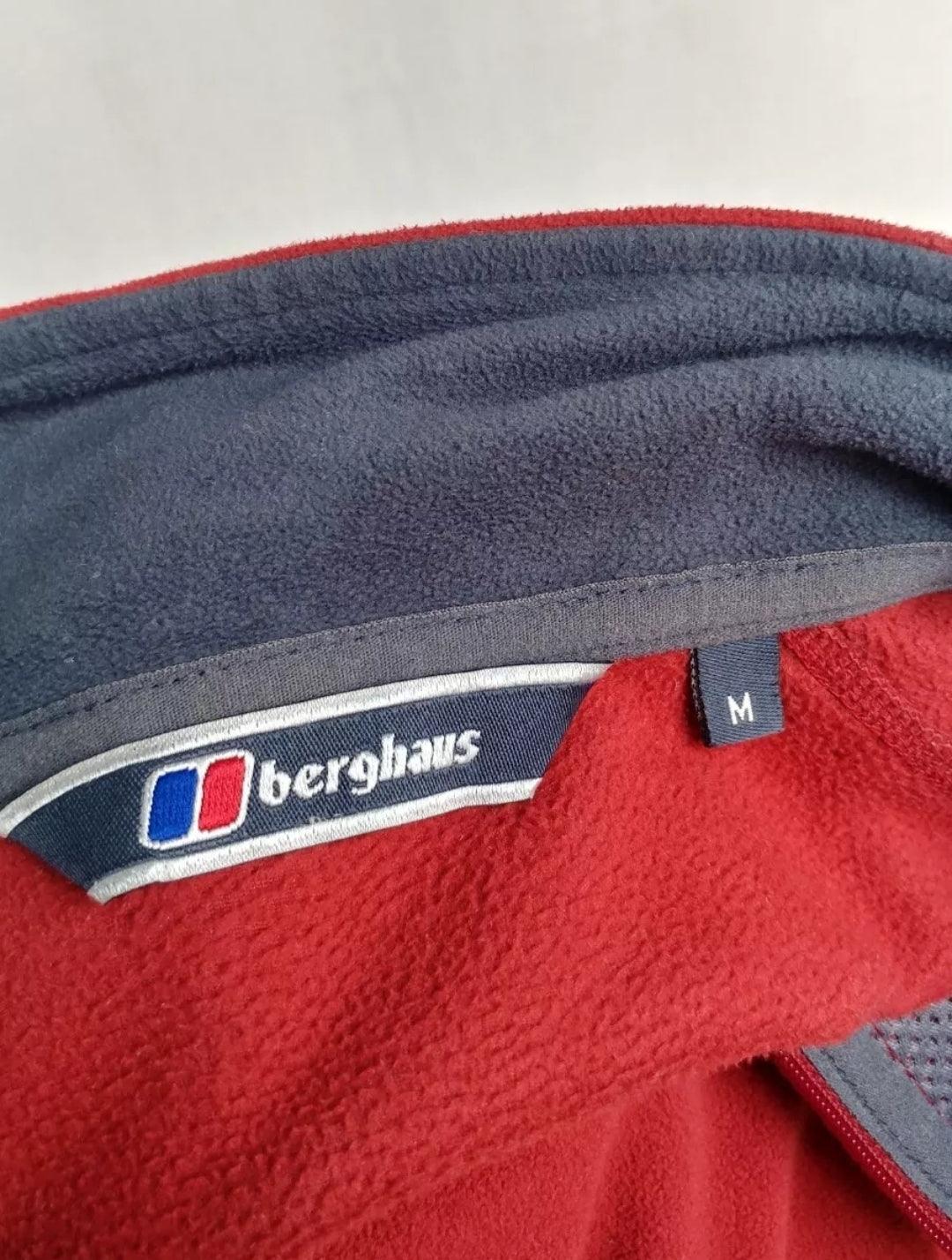 Lot Of 2 Berghaus Zip Pullover Fleece Jacket Mens M