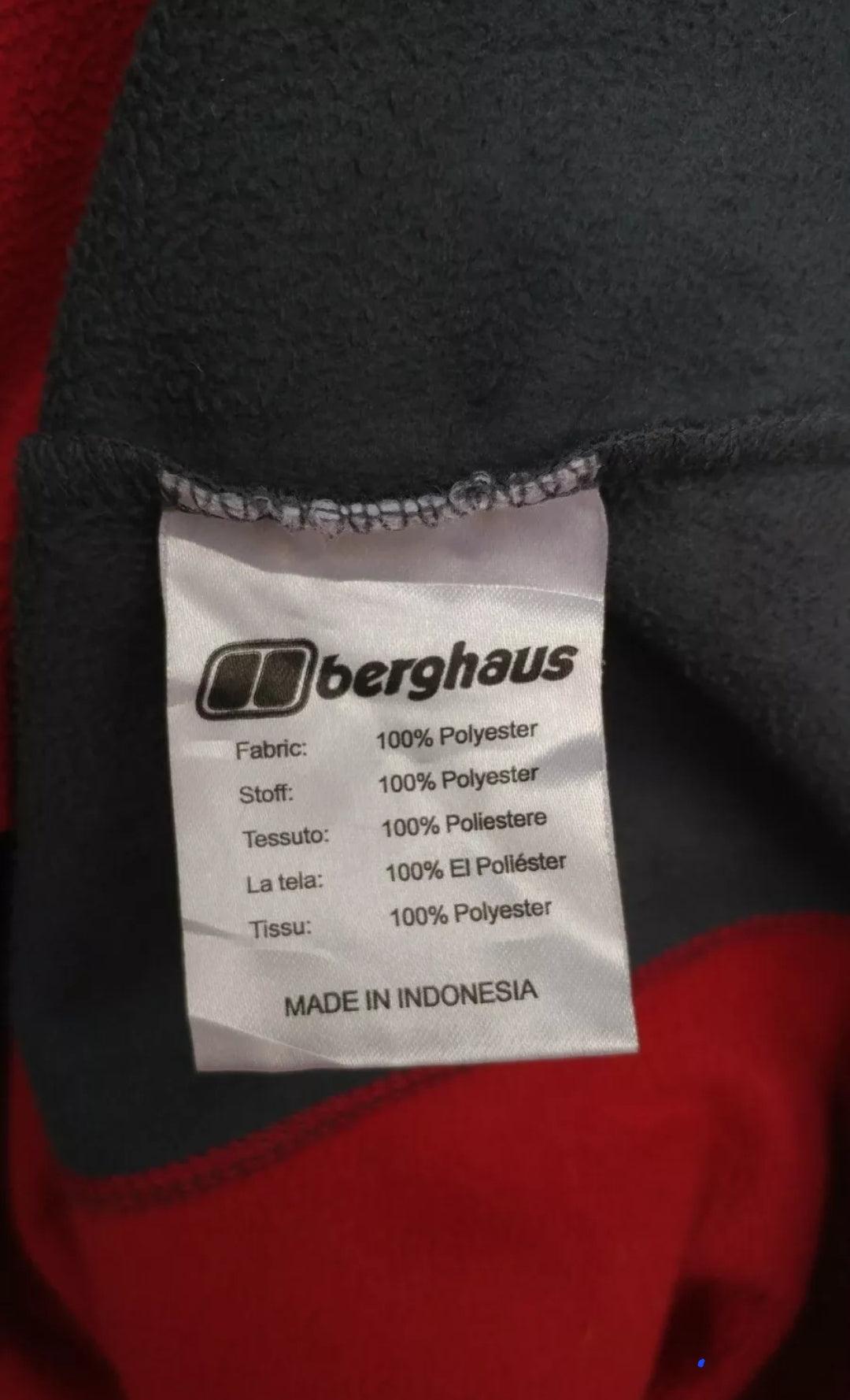 Lot Of 2 Berghaus Zip Pullover Fleece Jacket Mens M