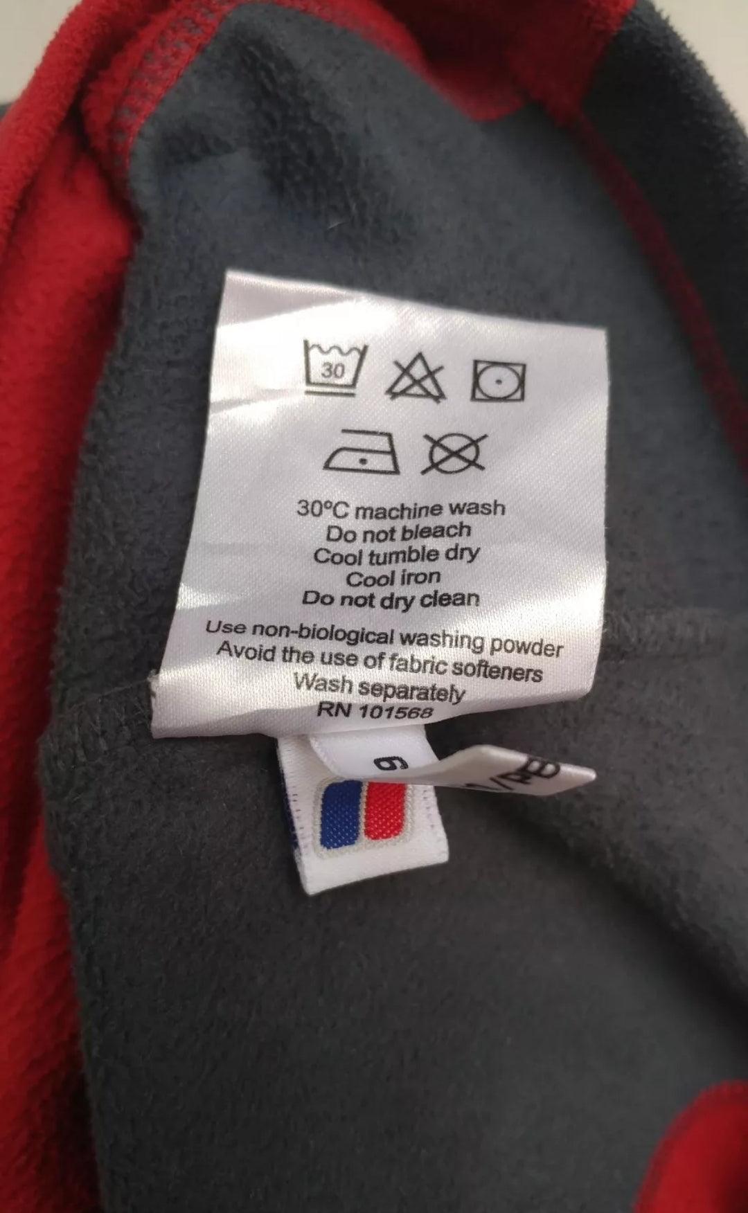Lot Of 2 Berghaus Zip Pullover Fleece Jacket Mens M