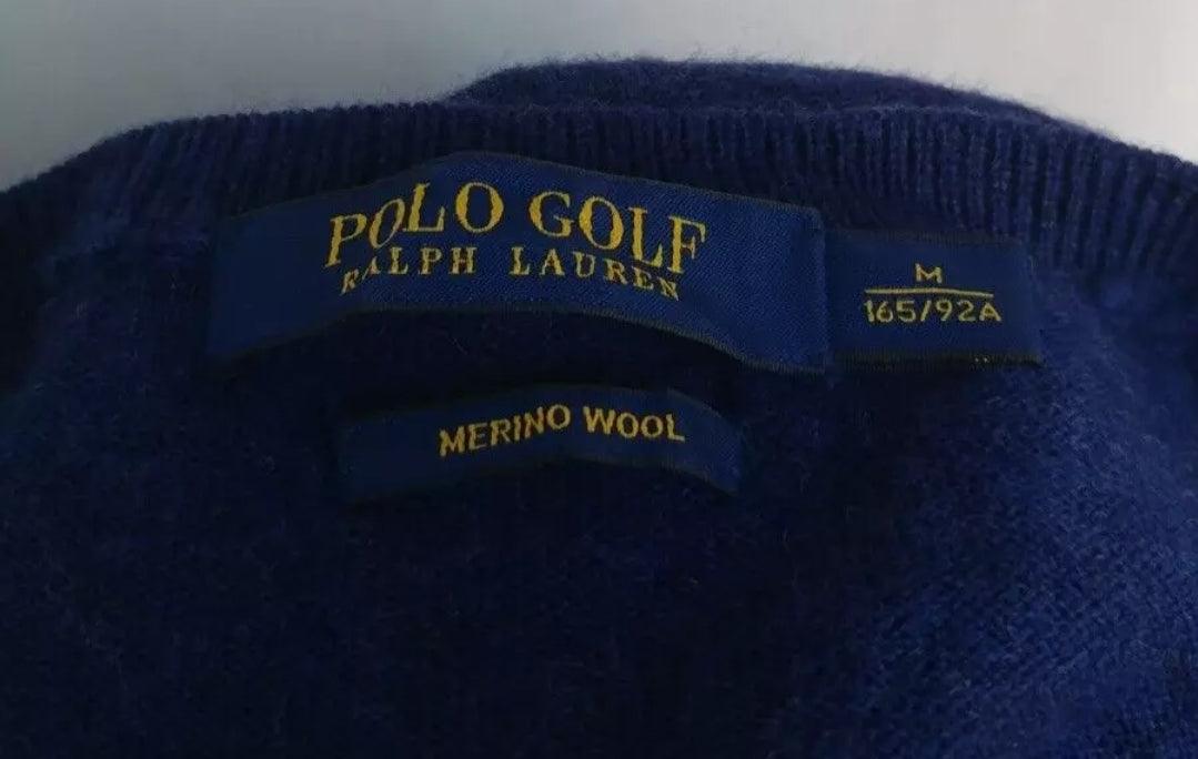 Polo Golf Ralph Lauren Merino Wool Pullover Sweater Womens M
