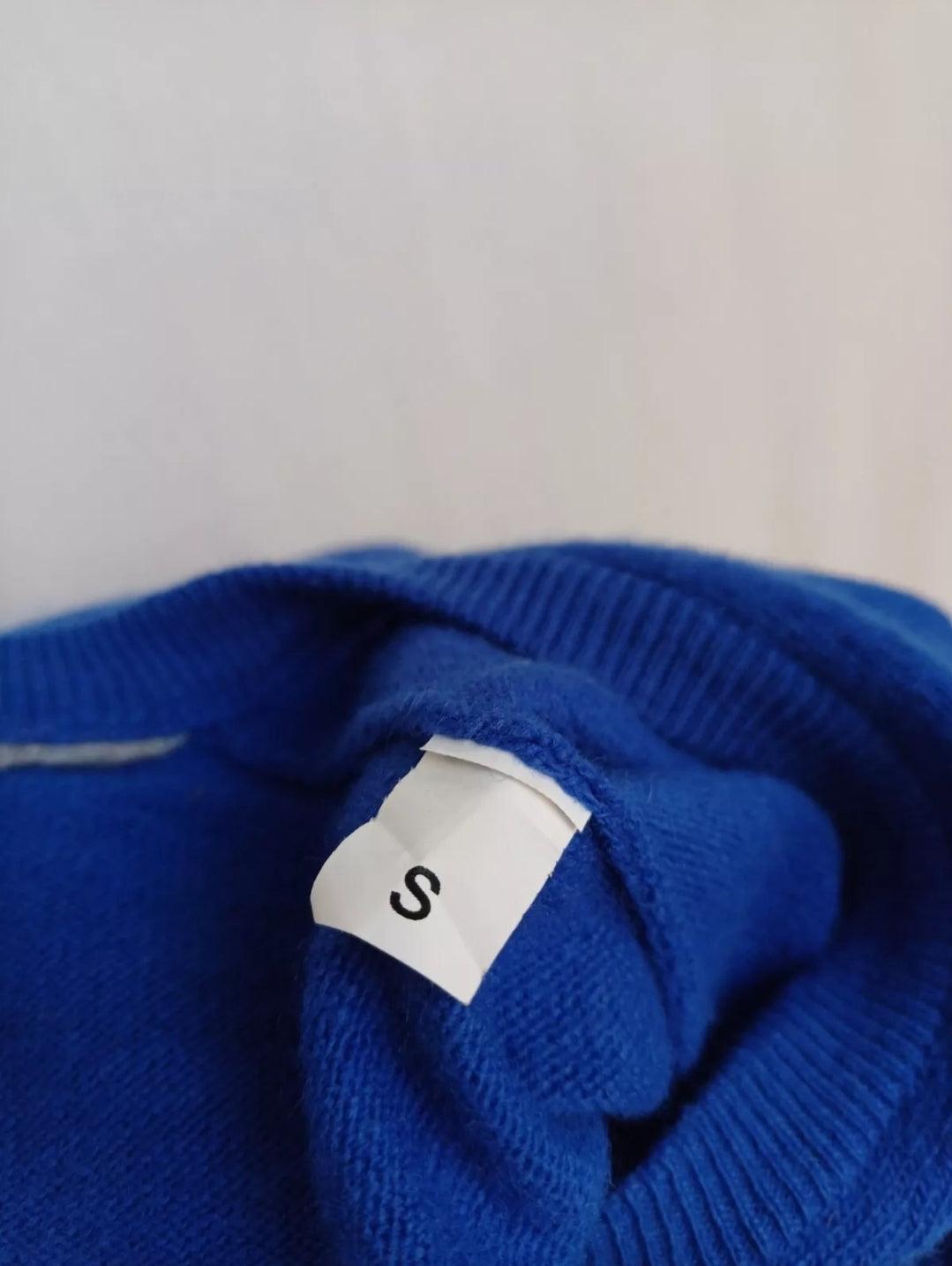Boggi Milano Virgin Wool V-Neck Sweater Mens S
