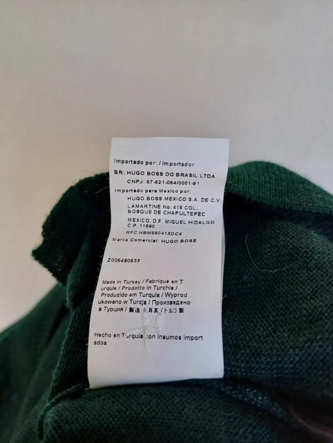 Hugo Boss Regular Fit Merino Wool Button Cardigan Sweater Size Men XL
