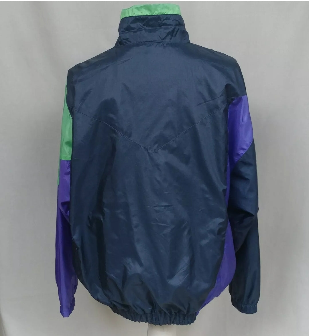Vintage Nike Nylon Track Top Jacket Mens XL