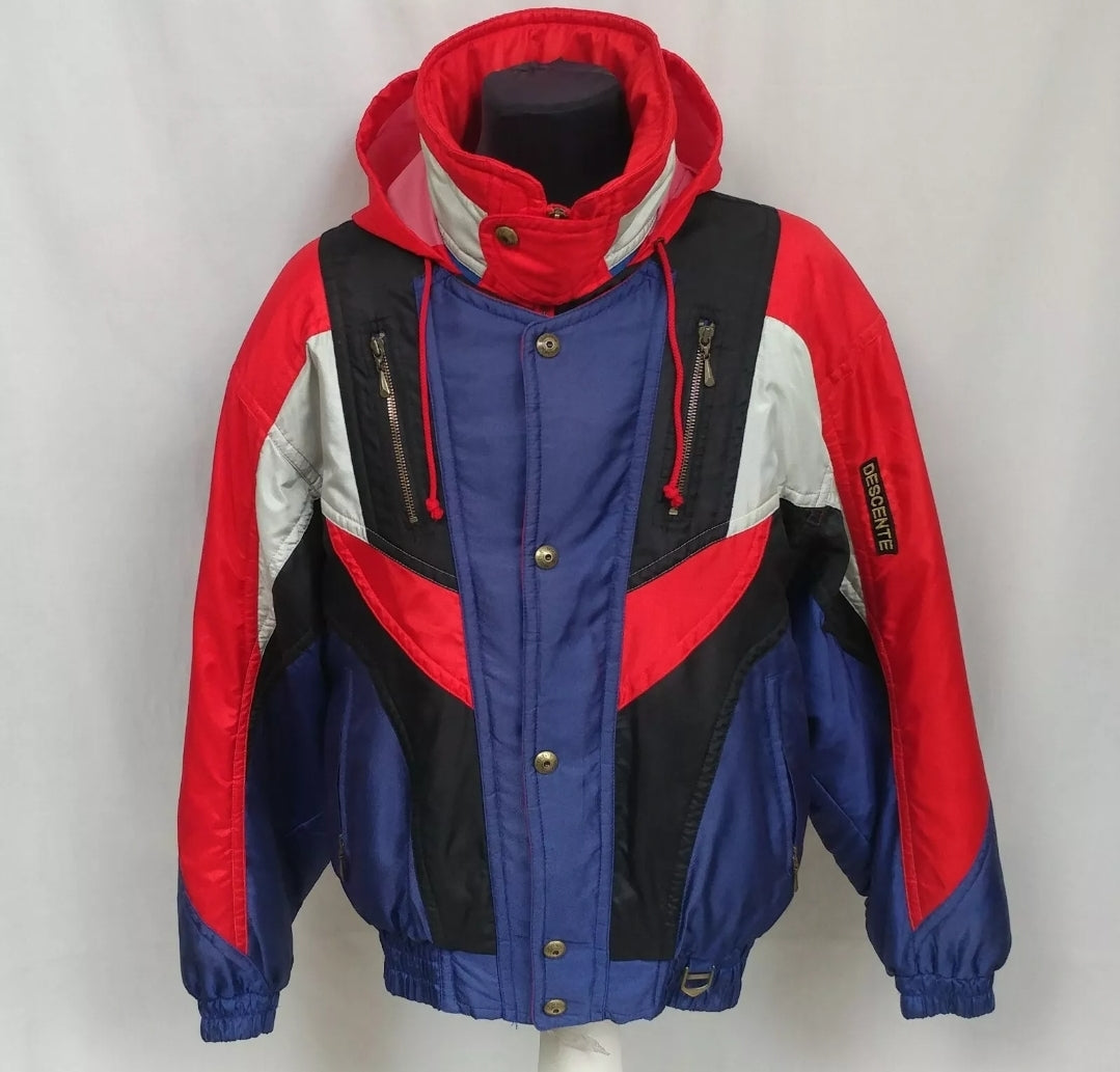 Vintage 90s Descente Ski Entrant Jacket Mens L