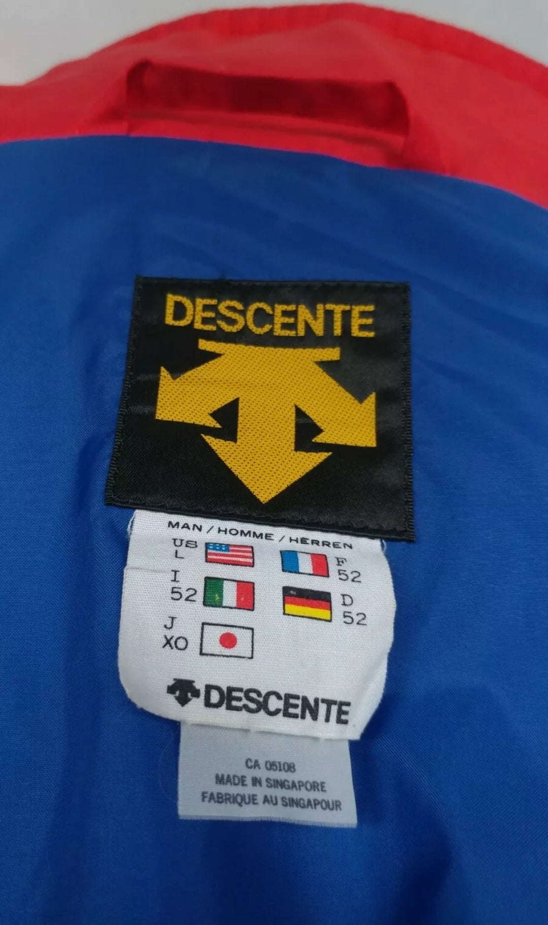Vintage 90s Descente Ski Entrant Jacket Mens L
