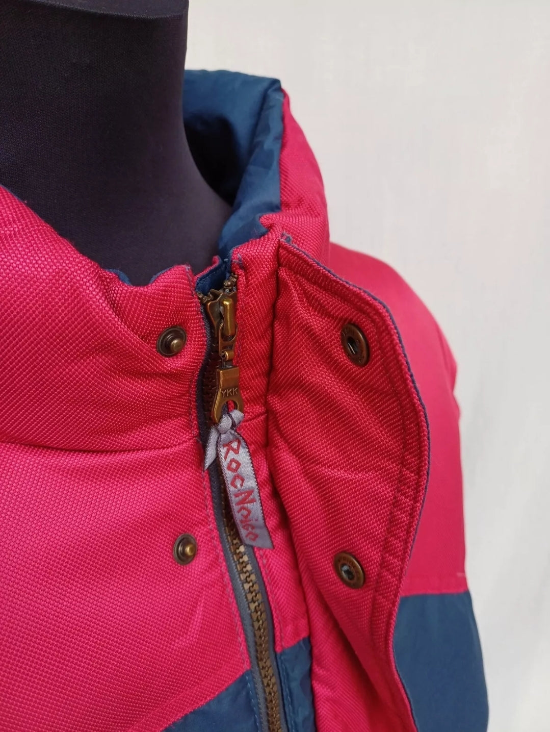 Vintage Roc Neige Removable Sleeve Down Puffer Jacket Mens XL