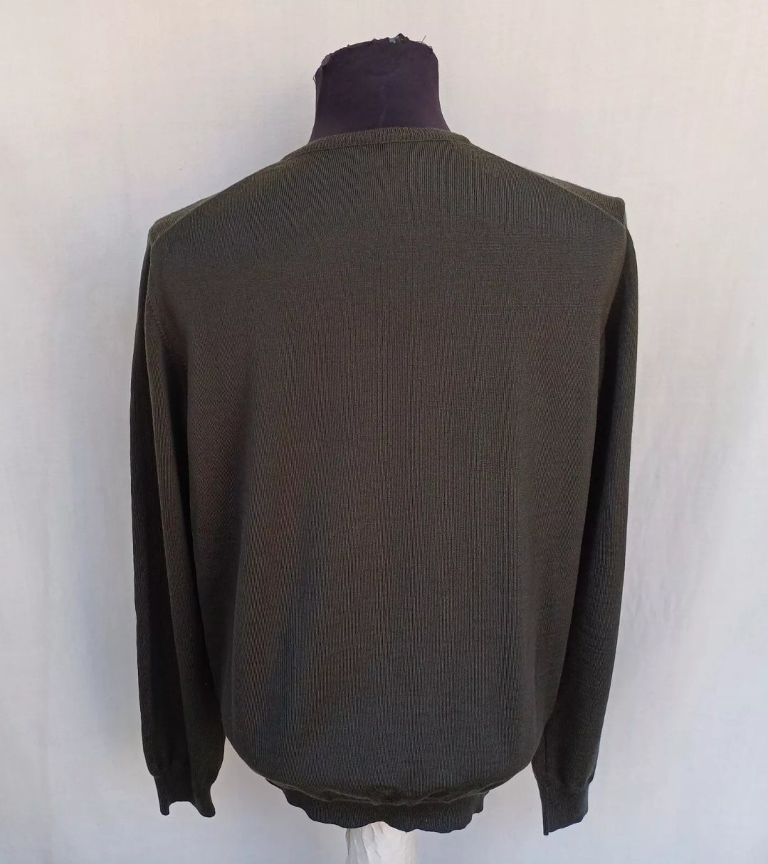 Armani Collezioni Virgin Wool Pullover Sweater Size 52